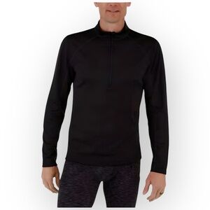 Spyder Men’s 1/2 Zip Pullover – Black, Size XL – NWT - 143XL
